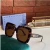 Lunettes de soleil femmes pour femmes hommes lunettes de soleil hommes 0418 Style de mode protège les yeux UV400 lentille de qualité supérieure avec boîte aléatoire