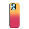Gradient Double Color Cellphone Hybrid Armor Telefonfodral för Huawei Honor X8 X7 Nova9 SE Y7A Y9A MATE 40 Pro Plus Case 2 In 1 TPU PC stockproof Mobile Back Cover Cover