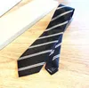 mens tie Silk Mens Necktie Tie Neck Ties Luxurys Business Neckties Fashion letter Neckwears Stripes Gentleman's Tie With BOX YI9Y