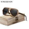 Kingseven Natural Wood Sunglassess.