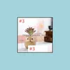 Hibou Pot Céramique Flowing Glaze Base Succent Plant Pots Cactus Flower Bed Bonsai Perfect Design Gift Drop Delivery 2021 Planters Garden Supp