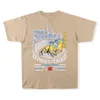 Khaki T Shirt Tee Men Men女性高品質のヴィンテージプリントコットンショートスリーブTシャツTops Tシャツ