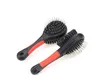 Brosse de cheveux de chien à deux côtés de chat double côté chat de chat de compagnie de toilette râteaux outils de massage plastique peigne avec aiguille SN4901