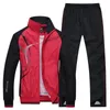 Men Sportswear Spring Autumn Tracksuit 2 Piece Sets Sports Suit JacketPant Sweatsuit Male Fashion Print Clothing Size L-5XL 220607