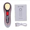 AOKO Ultrasonic Hot Cold Beauty Machine Acne Treatment Face Lifting Electric anti aging Skin Tighten Device Spa Facial Massager 220512