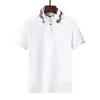 Camisetas para hombres de moda Men Polos Topas de lujo casuales Tops bordados Tees Medusa Snake Snake Shirt Polo Collar camisas Asiáticas M-3xl