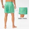 Herr shorts sommar snabb torkning strand byxor havssurfing semestern mesh foder lös casual löpning fitness leggings gym underkläder