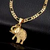 Pendant Necklaces Kawaii Animal Elephant Long For Women Charms Dubai Gold Color Necklace Fashion JewelryPendant