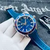 Watches Wristwatch Luxury Designer Mens Watches James Bond 007 600m Limited Edition Ceramic Bezel Automatic Watch Design Dive