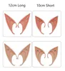 Ny Gem Elf Ears Halloween Decoration Latex Photo Props Fairy Cosplay Costume Accessories Adult Kids Halloween Supply