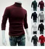 Men's Sweaters 2022Winter High Neck Thick Warm Sweater Men Turtleneck Brand Mens Slim Fit Pullover Knitwear Male Double CollarMen's