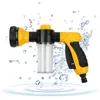 Waterpistool sneeuwschuim lans wasgereedschap 8 in 1 jet spray soap dispenser tuin waterslang slangmondstuk auto gereedschap water