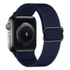 Elastic Nylon Solo Loop Strap For Apple Watch Band 44mm 40mm 45mm 41mm 42mm 38mm Adjustable Bracelet iWatch Series 7 6 SE 5 4 3