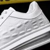 Leather Cool Air Men New Cushion Sneakers Street Trend Crocodile Print Man Casual Sport Walking Shoes e