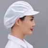 Multifunction Elastic Mesh Visors Caps Chef Hat Kitchen Restaurants Hotel Work Uniform Dustproof Cooking Cap Breathable Waiter Workshop Caps