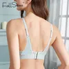 FallSweet Wireless Bra Ultra Thin Lace Underwear Women Deep V Plunge Brassiere Femme 32 to 40 220511