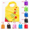 Creative Foldable Strawberry Shopping Bag Household Portable Strawberries Bag Folding Tote Environmentally Friendly Storage snack dc162