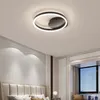 마스터 침실 LED 검은 천장 조명 현대 단순한 거실 램프 북유럽 창조적 인 성격 네트 레드 로맨틱 객실 고정