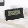 LCD Student Bedside Led Clock Creative Digital Clock Multi-function Weather Electronic Alarm Clock with Temperature Humidity