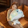ПК CM Симпатичная фаршированная красочная морская льва Cuddle Soft Cushion Kawaii Cartoon Animal Toy Doll для детей Красивая деревня подарок J220704