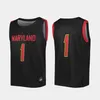 2022 NCAA Custom Maryland Stitched College Basketball Jersey 34 Len Bias Jerseys 33 Qudus Wahab 24 Donta Scott 0 Marcus Dockery 4 Fatts Russell 13 Hakim Hart Jerseys