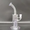 8.6Inches paars Hookah Bong Glas Waterpijp Dikke Beker Bongs Roken Waterpijp Bongs Hoofddiensten Grootte 14mm Kom