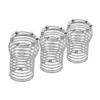 Nxy Cockrings Stainless Steel Hollow Thread Sleeve Male Chastity Device Cage Lock Penis Rings Delayed Ejaculation Metal Cock Glans Ring Cover 220505