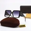 Marque Shades avec ADN Tom-Fords Classic pour miroirs femmes Case femmes extérieur Designer Sun Frame mode lunettes de soleil boîte dame lunettes lunettes de luxe