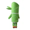 halloween Green Bamboo Mascot Costumes High quality Cartoon Mascot Apparel Performance Carnival Adult Size Promotional Advertising Clothings
