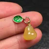 Pendant Necklaces Cute Natural Yellow Chalcedony Agate Sydney Healing Color Gem DIY Accessories For Jewelry Making Design WholesalePendant