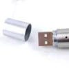Toys Cat USB Laser LED LED stylo en acier inoxydable Mini RECHARGable Laser-Multi-Pattern 3 In 1