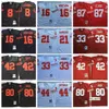 Chen37 NCAA Football 16 Joe Montana 8 Steve Young Jerseys 42 Ronnie Lott Jerry Rice Deion Sanders Roger Craig Tom Rathman Dwight Clark Red White