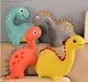 23 cm Dinosauro Peluche Carino Piccola bambola di dinosauro Tirannosauro Cuscino imbottito di alta qualità Cuscino per dormire per bambini Regalo per i bambini