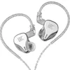 Earphones KZ-DQ6 three-unit dynamic in-ear headphones hifi wire-controlled noise reduction K song live game bass headset