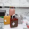 Mini totes in pelle di mucca di alta qualità da donna tinta unita semplice borsa retrò designer di lusso marchio classico moda donna borsa a tracolla portafoglio