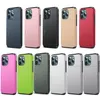 2-in-1 verschiebbare Kreditkarten-Anti-Fall-Handyhüllen für iPhone 14 Pro Max 13 12 11 XR XS 6 7 8 Plus iPhone 14 Backcover Kartensteckplatzhüllen