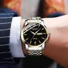 OEM Custom Starels Steel Hand Uhren Montre Homme reloj hombre luksus men kwarcowy zegarek dla mężczyzn