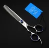 440C Profissional Scissors Profissional para Cabelo esquerdo Joewell 7,0 polegadas 62HRC Dinuidade Dosidade Aço inoxidável Ferramenta de barbeiro