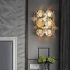 アートの装飾ウォールランプクリエイティブデザインクリスタルLED Sconce Luxury Gold Lighting Base for Corridor Hallway Living Room Bedroom