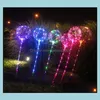 Other Event Party Supplies Festive Home Garden Bobo Ball Led Line With Stick Handle Wave B Dhipl