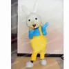 Halloween Rabbit Mascot Costume Najwyższa jakość świąteczna fantazyjna sukienka z kreskówką postaci garnitur karnawał unisex dla dorosłych strój