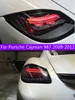 Porsche Cayman için Araba Led Kuyruk Işıkları 987 TAILLIGHTS MONTAJ 2009-2012 Boxter Drl Sinyal Ters Fren Lambası