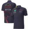 Herrt-shirts 2022 Ny säsong F1 T-shirt Formel One Team Custom Motorsport Summer Wor