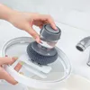Süblimasyon Sıvı Yıkama Pot Fırça Artifakt Mutfak Malzemeleri Soba Temizlik Fırçalar Ev Tel Topu Temizleme Tencere Fırça