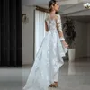 Сексуальная иллюзия свадебное платье с длинным рукавом с поездом с кружевным кружев