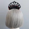 Barocker Königin Rose Stirnband Crown UK Vintage Hochzeit Braut Stirnbänder Dinnerparty Haarzubehör für Mädchen