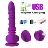 Masseur de jouets sexuels Xise Buck Thrust vibrateur avec des jouets à distance pour les femmes Masturbation rétractable automatique IX43 0P6S