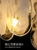 Lampes suspendues en verre de luxe américain Nuage français et brouillard Lampes suspendues Luminaire Suspension romantique européenne Salle à manger Salon Restaurant Hôtel Droplight