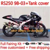 FATINGS +TANQUE TANDO PARA ABRIL RSV250RR RS-250 RSV250 RSV 250 RSV-250 98-03 159NO.130 RS250 RR 1998 1999 2000 2001 2002 2003 RS250r 98 99 00 01 02 03 Bodys Lucky Green
