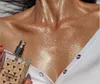 Articoli di bellezza Nuovissimi cosmetici Shimmer Body Oil 50ML Face Glitter Highlight Liquid Oiled Primer Trucco Body Glow e Idratata Cura della pelle Nave libera